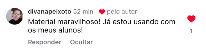 Comentário Instagram Divana